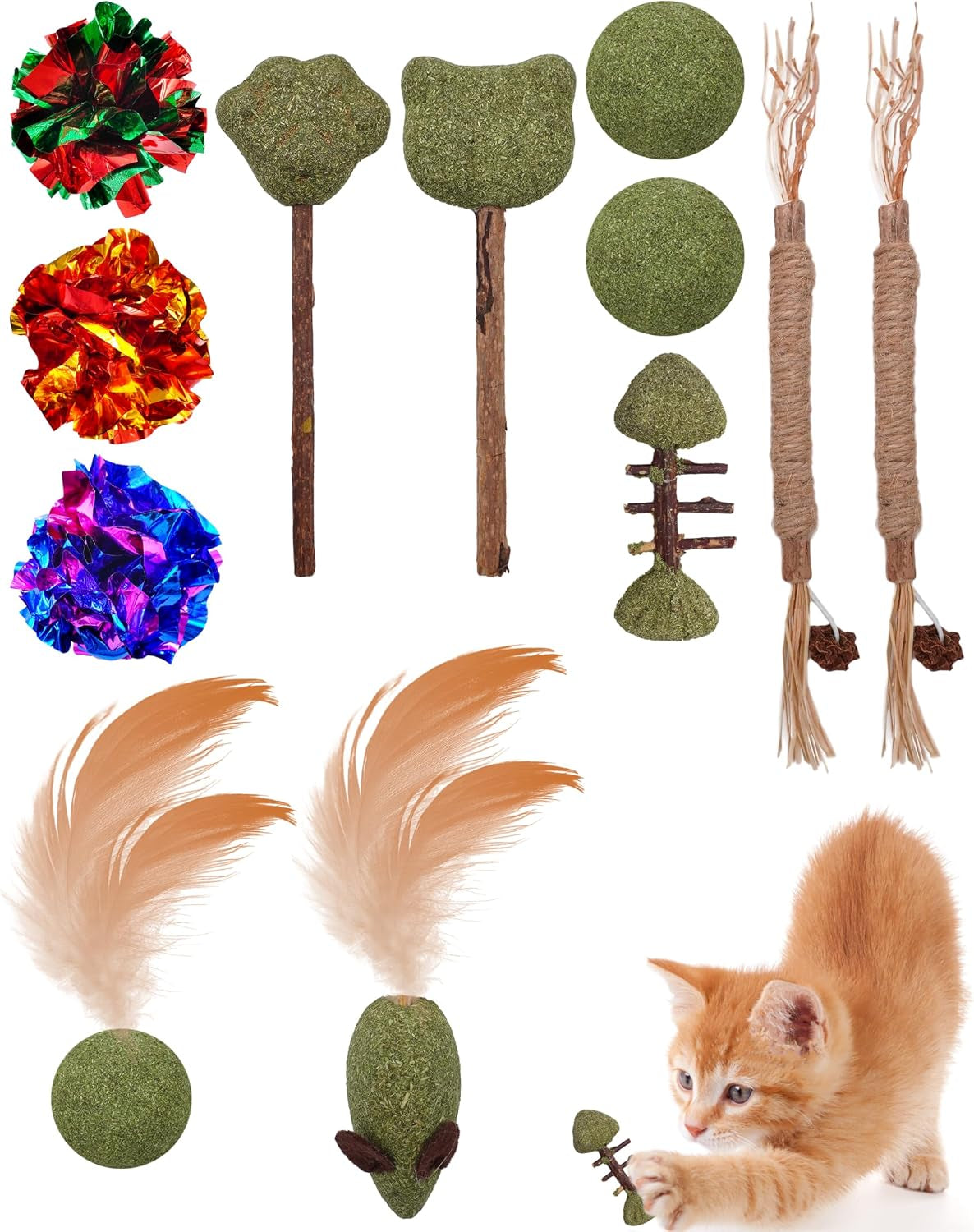 pet-show-20-pcs-cat-crinkle-toy-ball-2-5inch-mylar-cat-pounce-chase-toys-colorful-paper-ball-chase-training-activity-for-cats-kittens