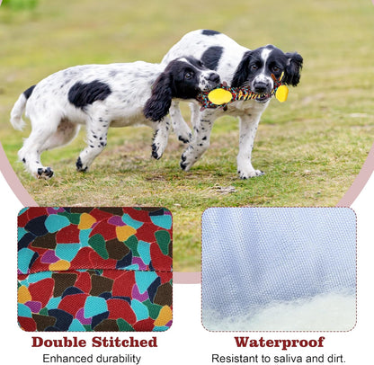 Tough Indestructible Dog Toys for Aggressive Chewers, Durable Dog Chew Toys for Large Breeds with Cotton Material & Crinkle Paper, Aggressive Chew Toys for Dogs6