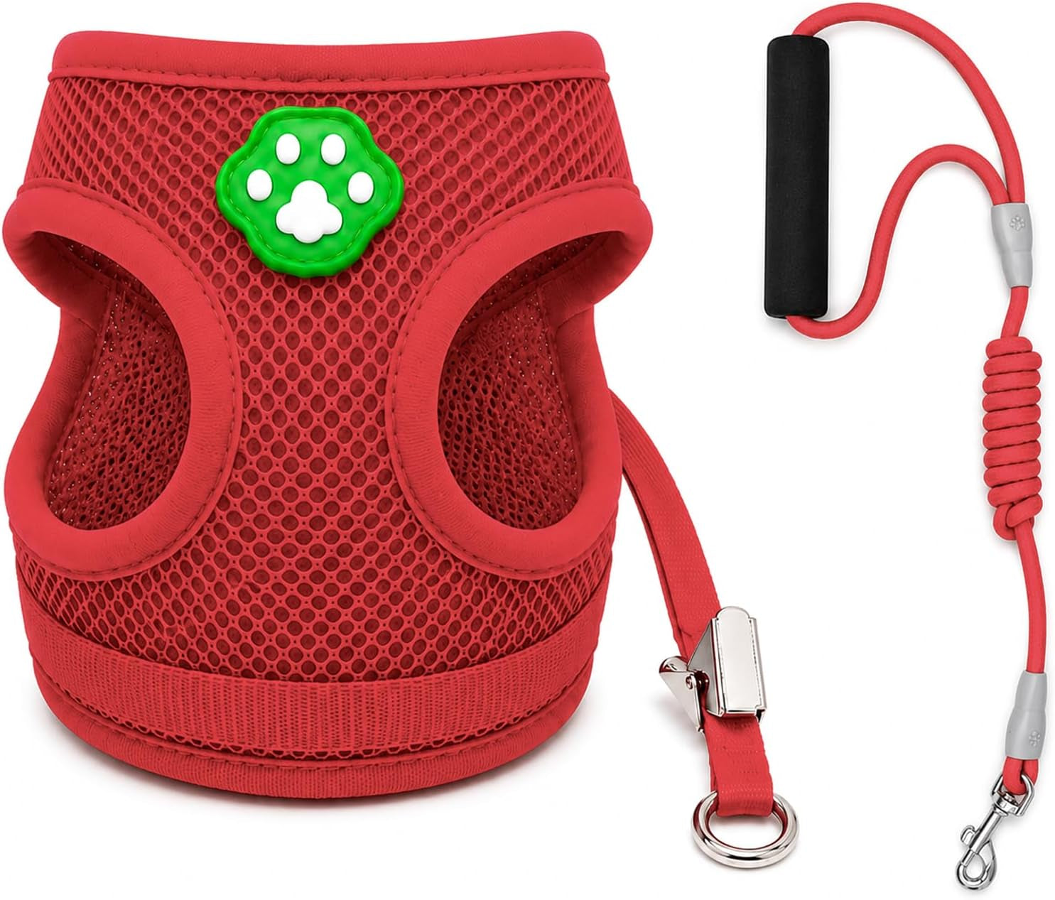 dog-collar-and-leash-set-with-bowtie-soft-cute-puppy-collar-cotton-puppy-collar-with-adjustable-metal-buckle-for-small-medium-dog-pink-size-s-neck-10-16