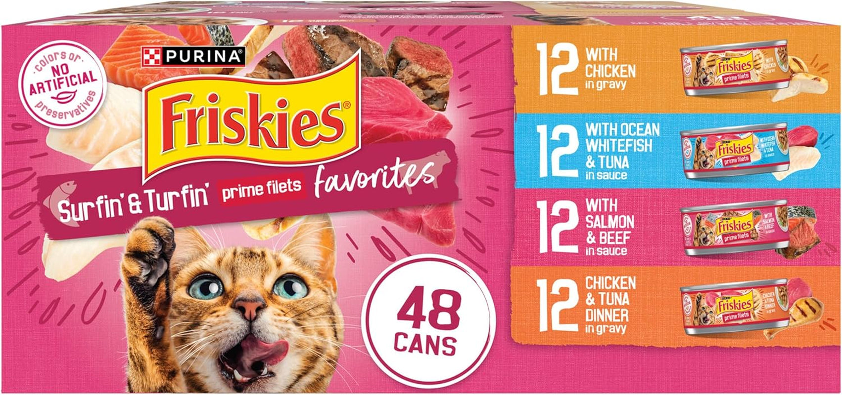 purina-friskies-gravy-wet-cat-food-variety-pack-surfin-and-turfin-prime-filets-favorites-pack-of-40-5-5-oz-cans