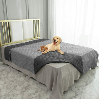 Ameritex Waterproof Dog Bed Cover Pet Blanket for Furniture Bed Couch Sofa Reversible100