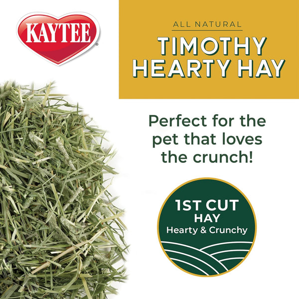 Kaytee Timothy Hearty Hay for Guinea Pigs, Rabbits & Other Small Animals, 48 Oz4