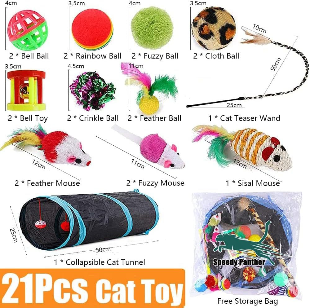21-pcs-cat-toys-for-indoor-cats-collapsible-cat-tunnel-interactive-feather-teaser-wand-ball-toy-for-kitten-cats