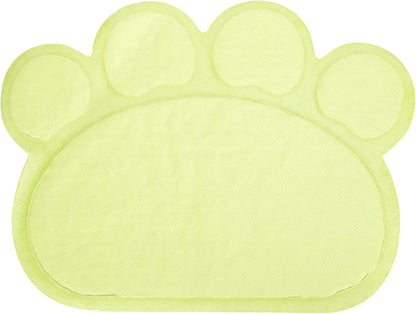 Cat Litter Tray, PVC Dog Mat Antislip Shape Pet Puppy Non Slip Box Liners Feeding Bowl Placemat Supplies for Cats and Dogs (Claw Shape)4