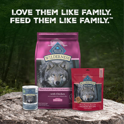 Blue Buffalo Wilderness Chicken Small Breed Adult Dry Dog Food with Wholesome Grains + Antioxidant-Rich Fruits & Veggies, 41G Protein, Supports High Energy Needs, Natural Ingredients, 4.5 Lbs.10