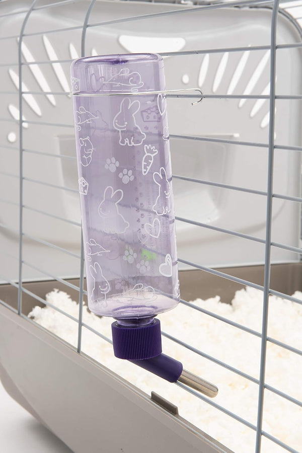 Lixit Standard Cage Water Bottles for Rabbits, Ferrets, Guinea Pigs, Hamsters, Rats, Mice and Other Small Animal'S (16 Ounce, Clear)5