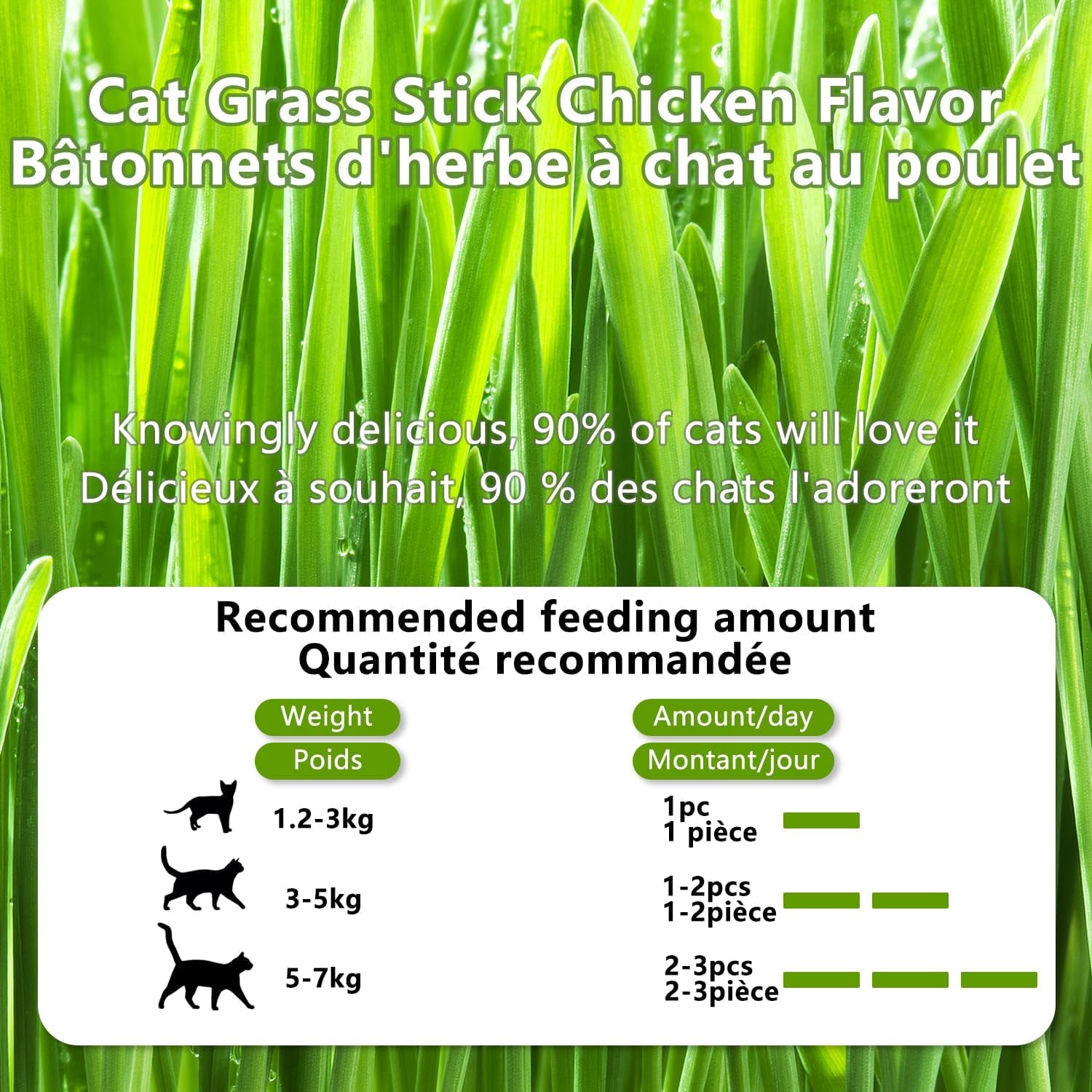 20pcs-cat-grass-stick-snacks-100g-freeze-dried-snacks-catnip-for-cat-dental-care-and-hairball-removal-pampering-gastrointestinal-system