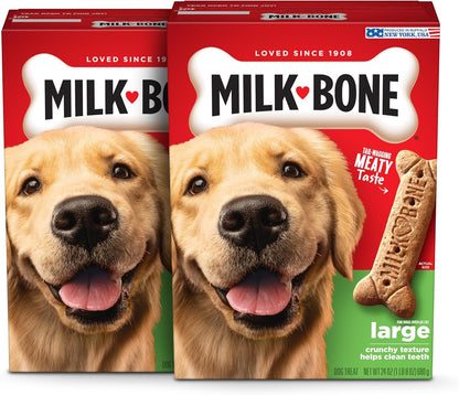 Milk-Bone Mini’S Original Biscuits, Mini Dog Treats, 6 Boxes | 6 (15-Oz.) Boxes, Tail-Wagging Meaty Taste, 15% Protein, 5 Calories per Treat13