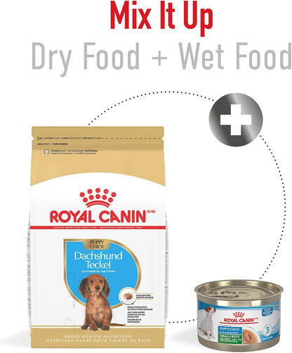 ROYAL CANIN Breed Health Nutrition Dachshund Puppy Dry Dog Food, 2.5 Lb Bag | Specialized Nutrition for Dachshund Puppies, Supports Healthy Growth, Tailored Kibble Shape, 2.5 Pound Bag6