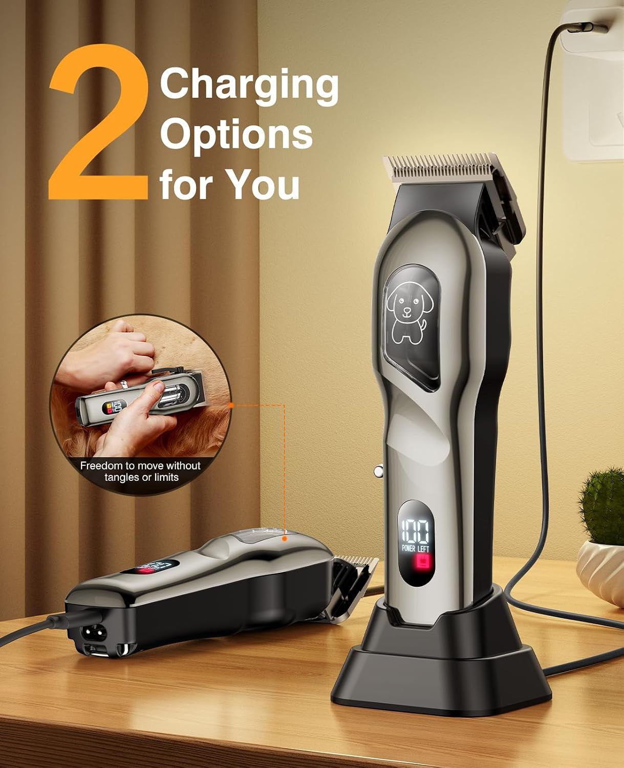dog-clippers-for-grooming-dog-grooming-kit-for-heavy-thick-hair-low-noise-cordless-pet-hair-trimmer-with-stainless-steel-blade-professional-rechargeable-hair-trimmer-for-dogs-and-cats-sliver