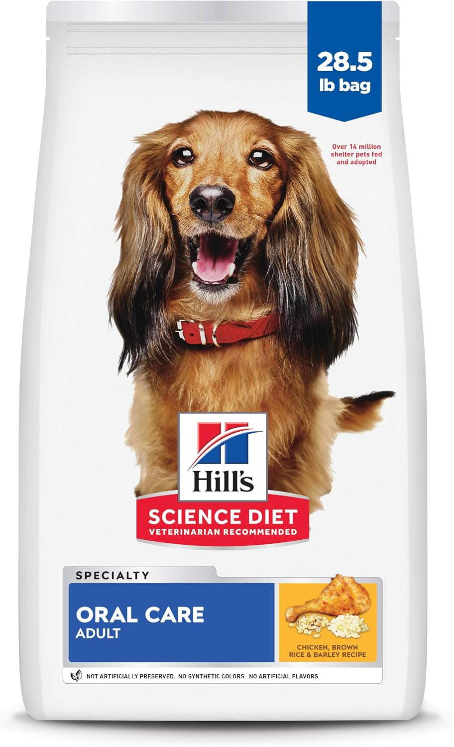 hills-science-diet-adult-oral-care-dry-dog-food-1-veterinarian-recommended-chicken-brown-rice-barley-4-lb-bag