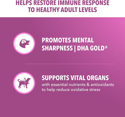 IAMS Proactive Health Healthy Aging Dry Dog Food, Chicken, 29.1 Lb | Veterinarian-Recommended, DHA Gold for Mental & Visual Sharpness, Vitamin E & Beta Carotene, Real Chicken #1 Ingredient4