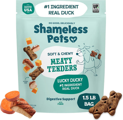 Shameless Pets Soft Dog Treats – Bacon Me Crazy Meaty Tenders, Soft & Chewy Treats for Dogs, Real Bacon 1St Ingredient, Grain Free, Healthy Treats for Small, Medium & Large Dogs, 8Oz19