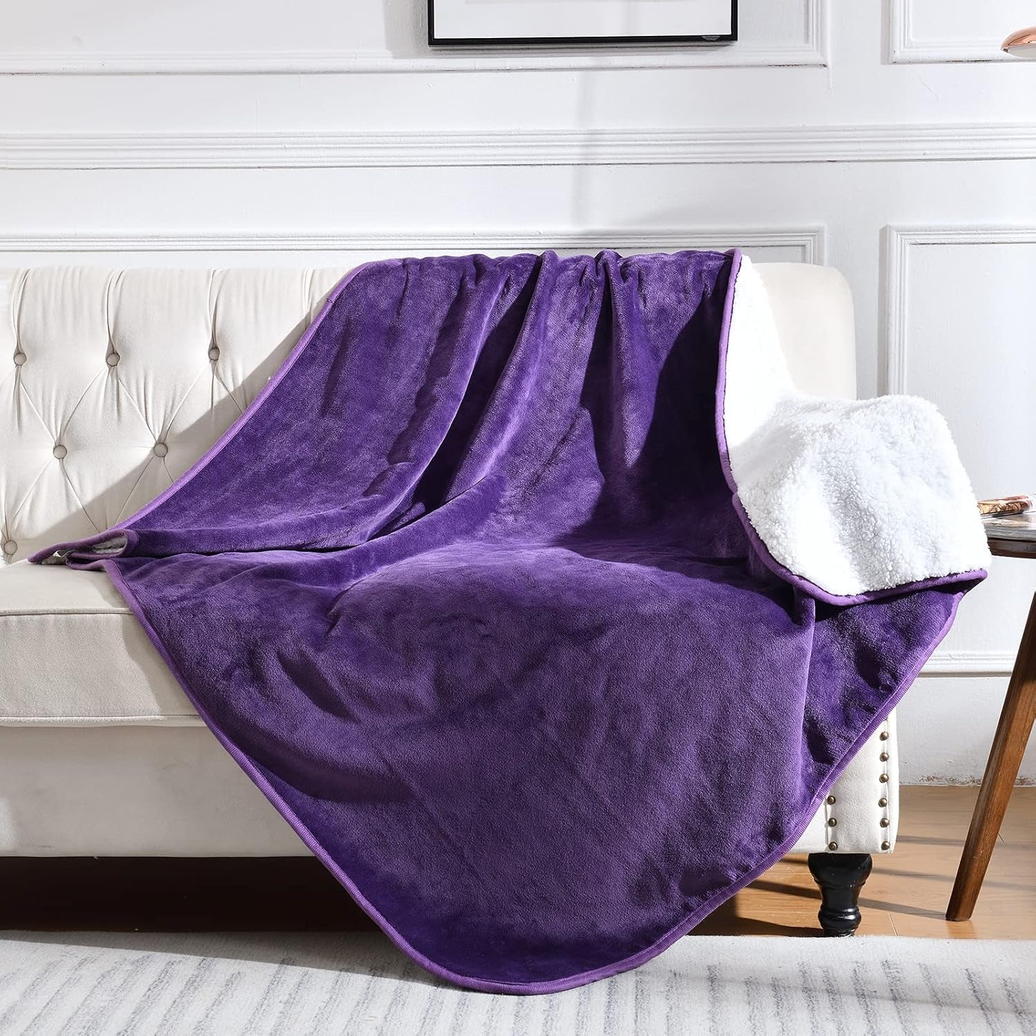 waterproof-blanket-for-bed-couch-sofa-soft-liquid-pee-proof-pet-blanket-for-dog-puppy-cat-reversible-sherpa-fleece-furniture-protector-dark-purple-50x60-inches