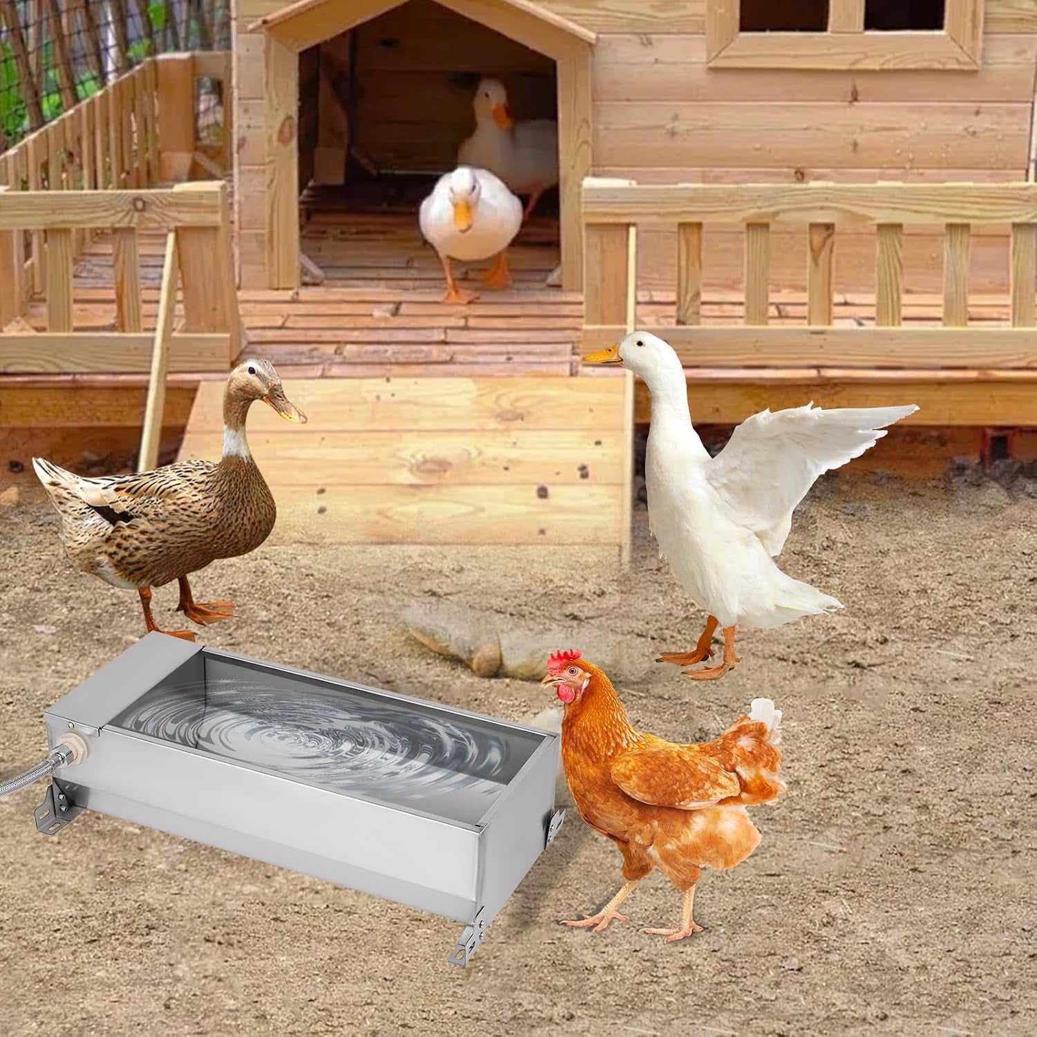 automatic-livestock-water-trough-large-capacity-self-filling-dog-waterer-outdoor-animal-drinking-water-bowl-dispenser-with-float-valve-stainless-steel-water-trough-for-horse-goat-pig-dog-sheep