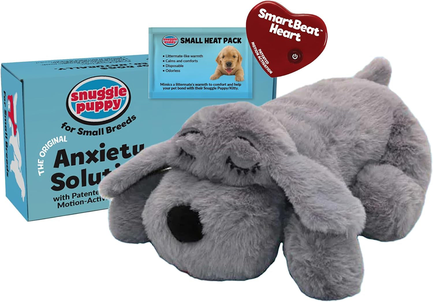 snuggle-puppy-heartbeat-puppy-toy-for-small-breeds-compact-plush-dog-toy-with-real-feel-pulse-designed-for-crate-time-first-nights-and-rest-cream