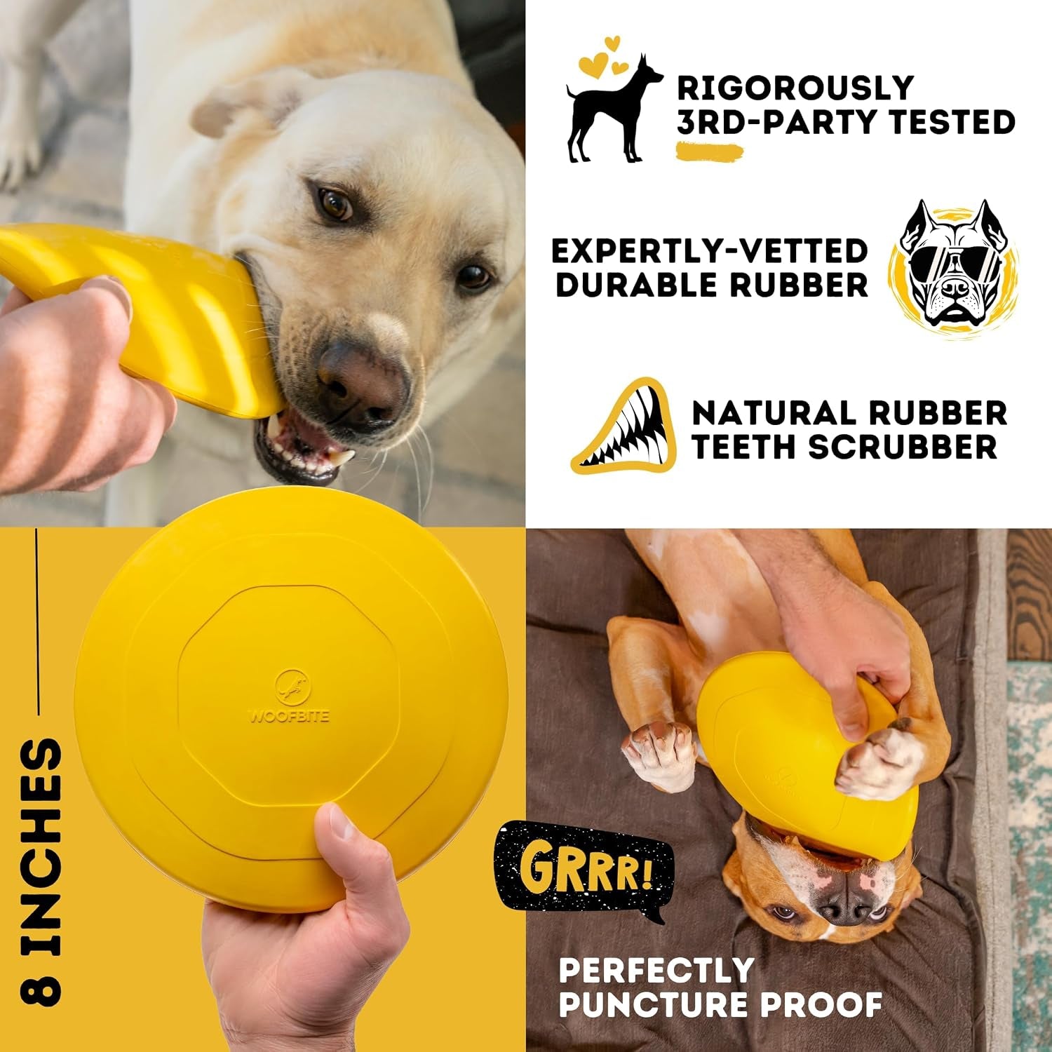 indestructible-dog-disc-lifetime-replacement-medium-large-breed-ultra-durable-for-aggressive-chewers-tough-strong-heavy-duty-natural-rubber-toy-fetch-tug-chew-8in