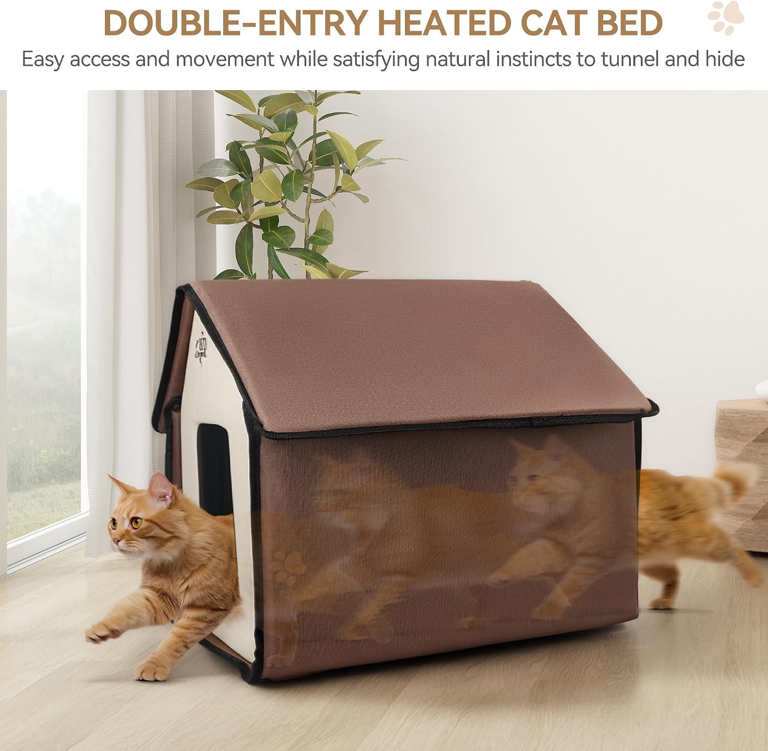 pink-cat-litter-box-set-small-cat-kitten-starter-kit-with-litter-scoop-cat-bowl-kittens-toy-heated-cat-house-indoor-cats-home-with-heated-pad-cat-houses-condos-heater-cat-bed