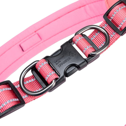 EXCELLENT ELITE SPANKER No Pull Dog Harness Step-In Adjustable Reflective Vest Soft Padded Easy Pet Chest Strap with Leash Clips for Small Medium Large Dogs Walking Training(Pink-S)7