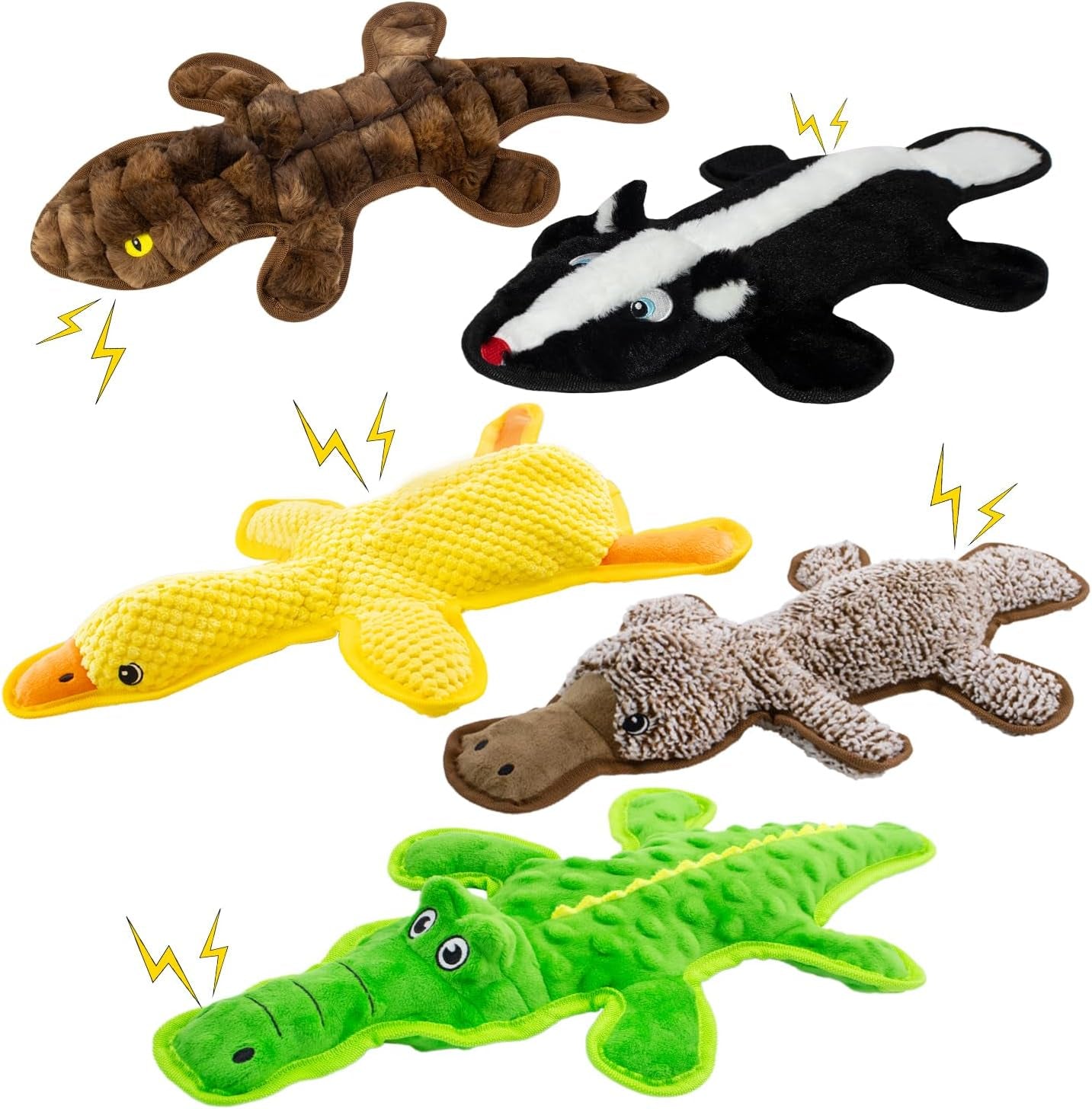 no-stuffing-dog-squeak-toys-3-pack-chew-toys-for-small-to-large-puppies-durable-puppy-teething-toys-interactive-to-keep-pets-busy-toss-fetch-tug-play-best-birthday-gift
