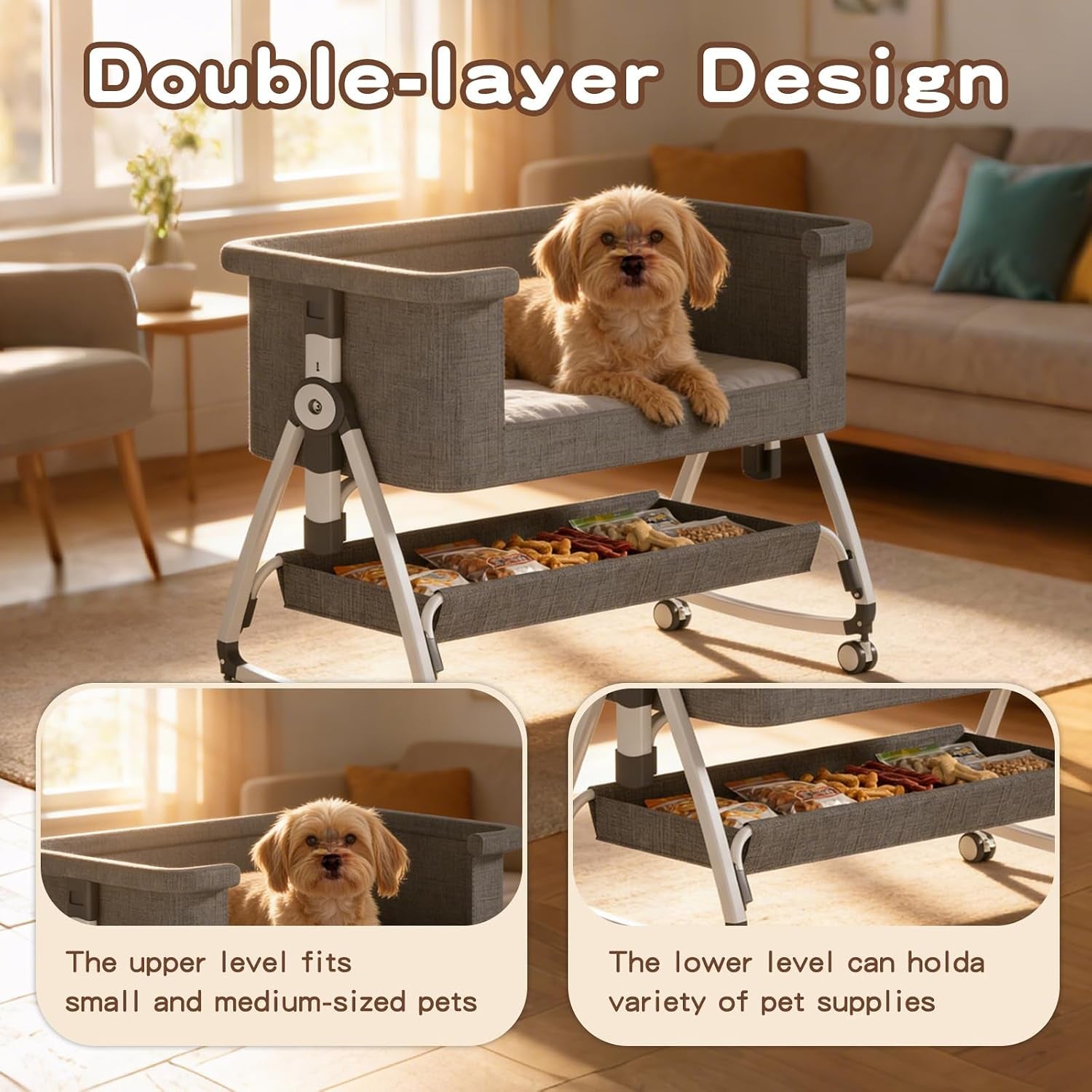 bedside-dog-bed-cosleeper-pet-dog-bed-with-removable-washable-cushion-adjustable-height-extension-for-human-bed-for-small-medium-puppy-cat