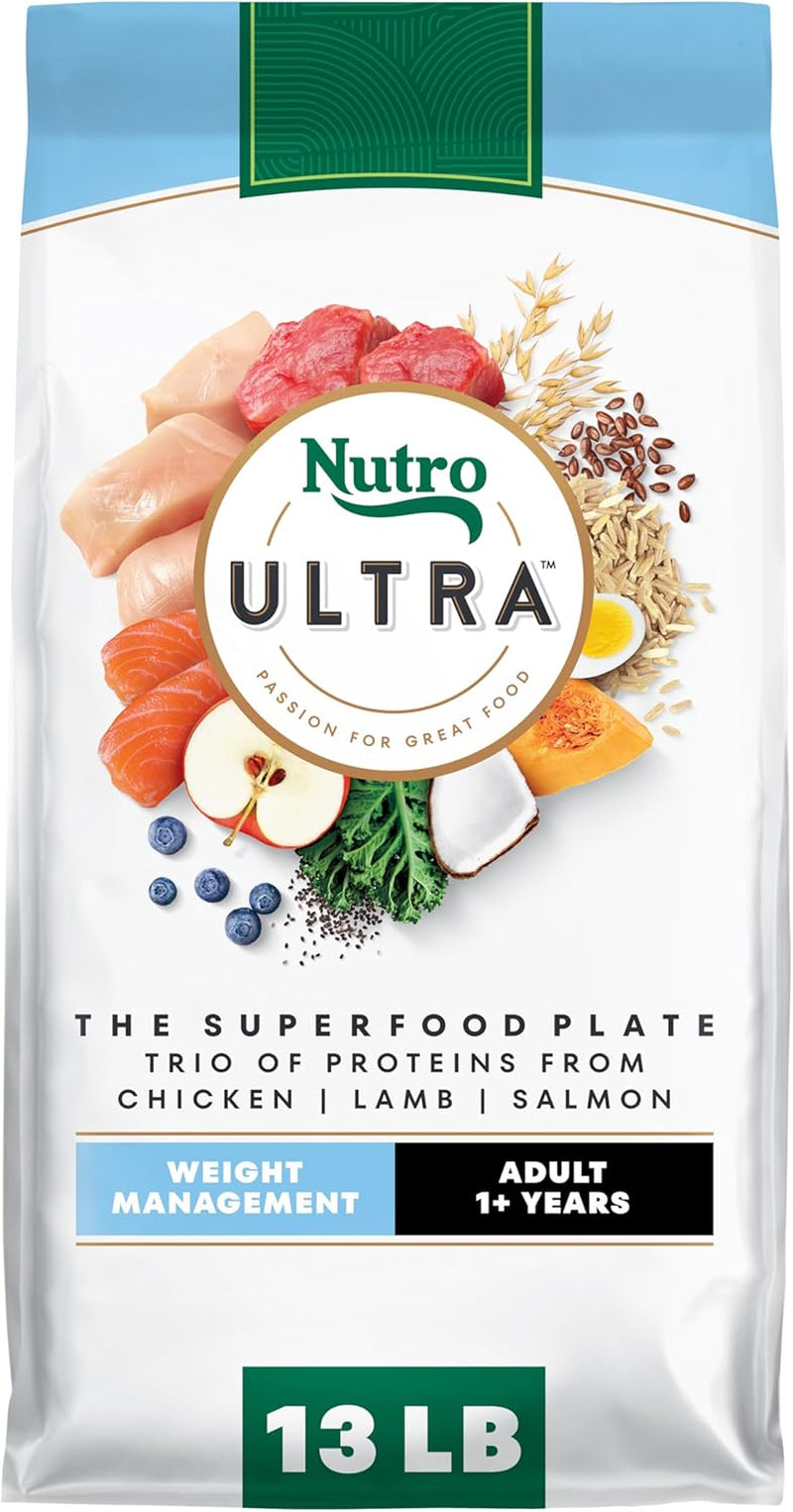 nutro-ultra-weight-management-dry-dog-food-chicken-lamb-salmon-30-lb-non-gmo-tailored-protein-fat-for-weight-loss-14-superfoods-essential-antioxidants-no-corn-wheat-or-soy-omega-3-6