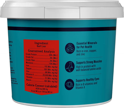 Stewart Freeze Dried Dog Treats, 100% Beef Liver, 21 Oz Tub | Premium Quality Raw Protein, Single Ingredient, High Protein Training Treats & Food Topper, No Refrigeration, Cat Friendly9