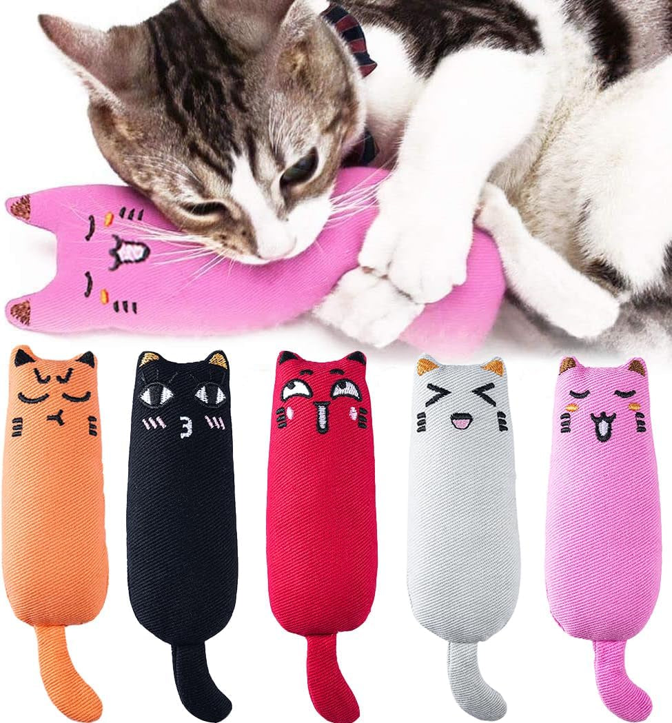 legendog-5pcs-bite-resistant-catnip-toy-for-cats-catnip-filled-cartoon-mice-cat-teething-chew-toy