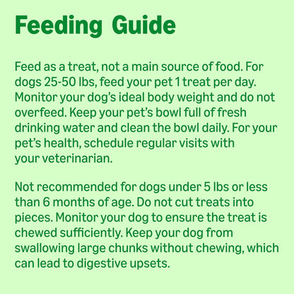 Amazon Basics Dental Dog Treats to Help Clean Teeth & Freshen Breath for Medium Dogs, Unflavored, per Pack: 36 Count, 2.25 Pounds (Previously Wag)7