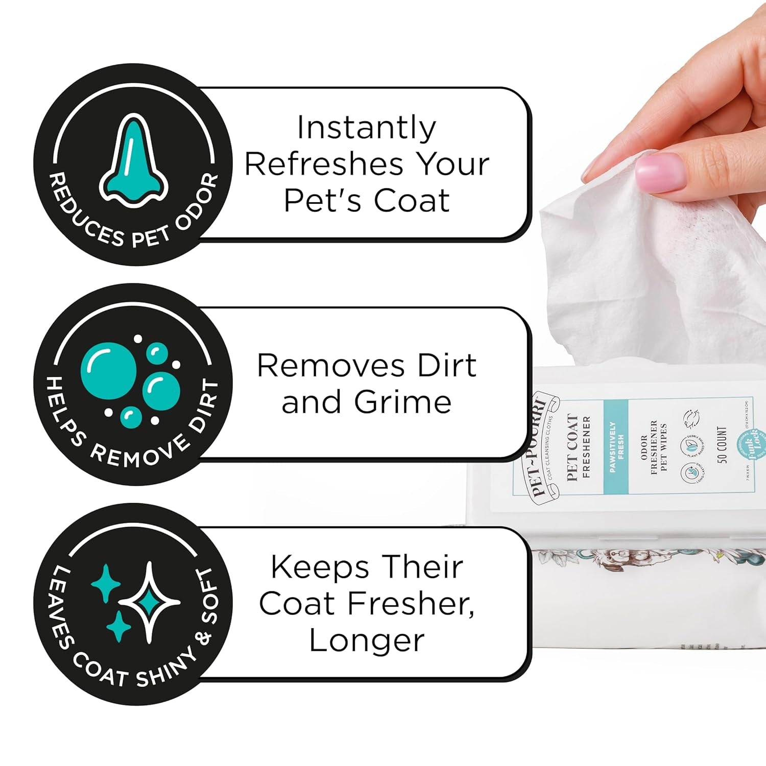 poo-pourri-pawsitively-fresh-deodorizing-pet-wipes-quick-cleaning-wipes-for-dogs-cats-plant-based-ingredients-vet-recommended-cleaner-odor-remover-wipes-for-paw-fur-skin-soothing