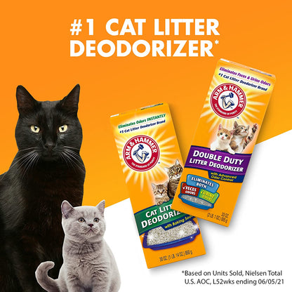 Arm & Hammer Cat Litter Deodorizer, with Baking Soda, 30 Oz2