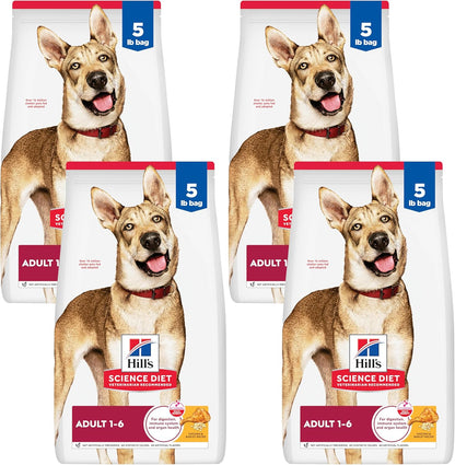 Hill'S Science Diet Adult 1-6 Dry Dog Food | #1 Veterinarian Recommended, Chicken & Barley, 15 Lb. Bag18