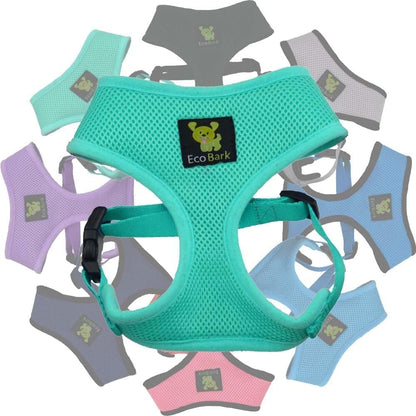 Ecobark Dog Harness, Soft Mesh over the Head Vest Harness, Red, Small | Luxurious Eco Friendly No Pull & No Choke Design, Padded Breathable Body Halter, anti Rub, for Puppy, Toy & Small Breeds9