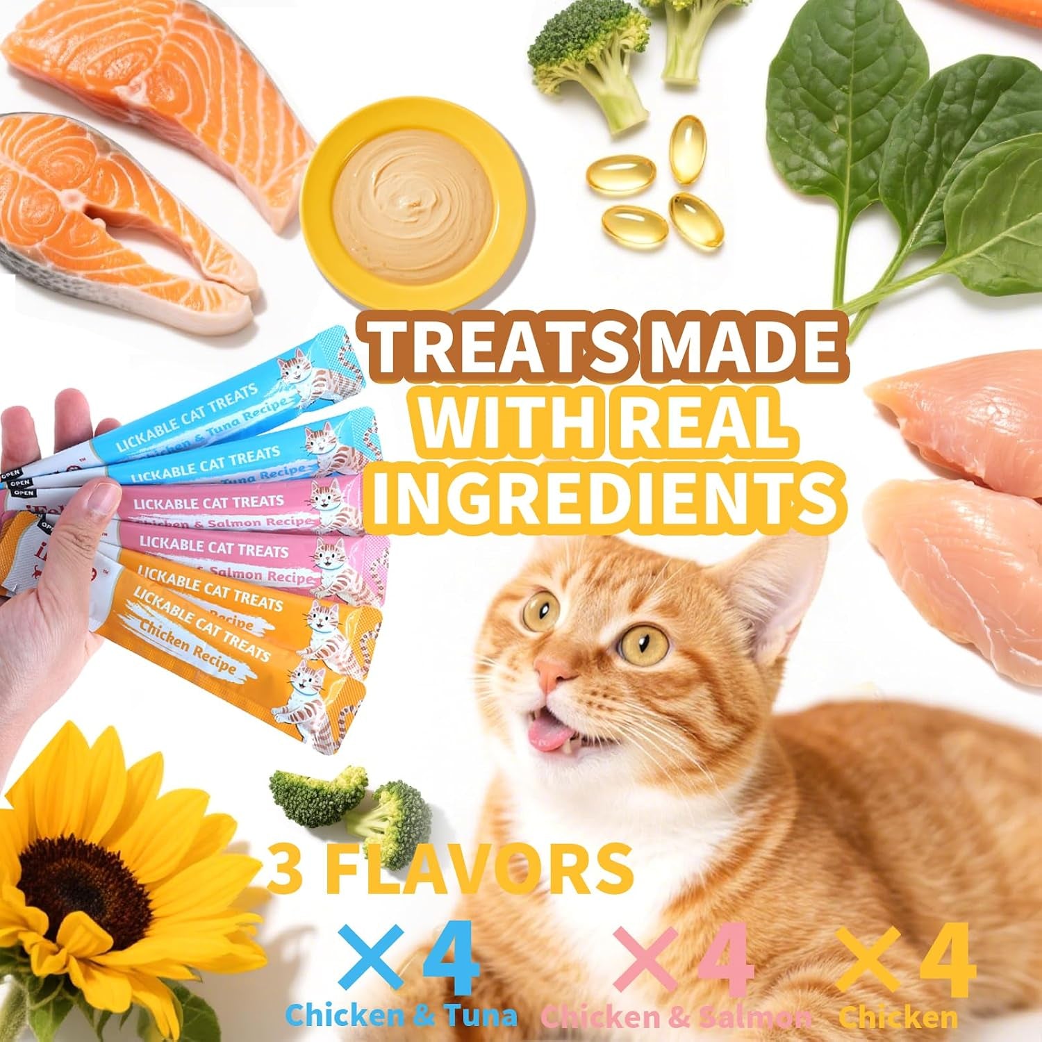 cat-treats-high-meat-high-moisture-lickable-cat-treats-variety-pack-real-chicken-seafood-silky-creamy-puree-grain-free-15g-each-12-tubes