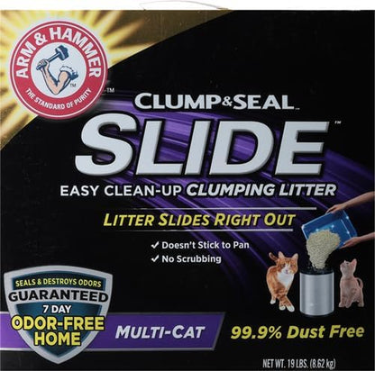 Arm & Hammer Slide Multi-Cat Easy Clean-Up Litter, 19 Lb (033200973577)2