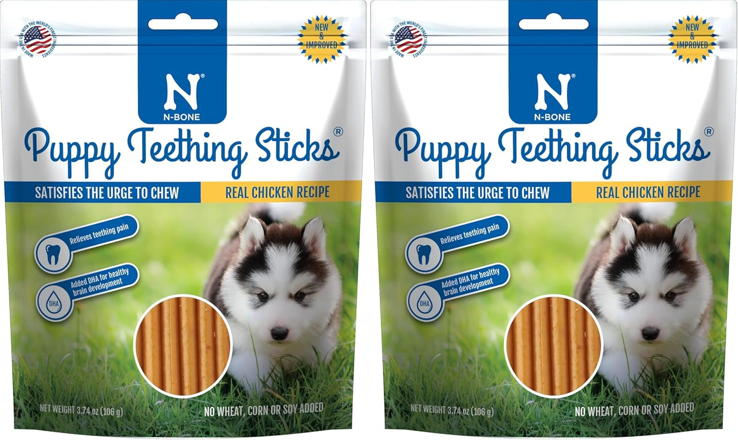 n-bone-puppy-teething-sticks-chicken-flavor-natural-puppy-chew-sticks-teething-treats-sqf-certified-made-with-rice-flour-for-easy-digestion-calcium-enriched-3-7oz