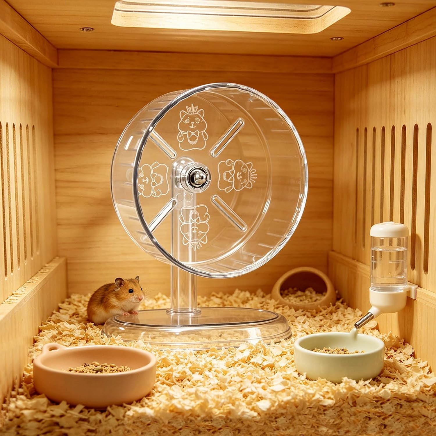 hamster-exercise-wheel-super-silent-small-animals-exercise-wheels-quiet-hamster-running-wheels-with-adjustable-stand-for-hamsters-gerbils-rats-other-small-petstransparent-7-inch