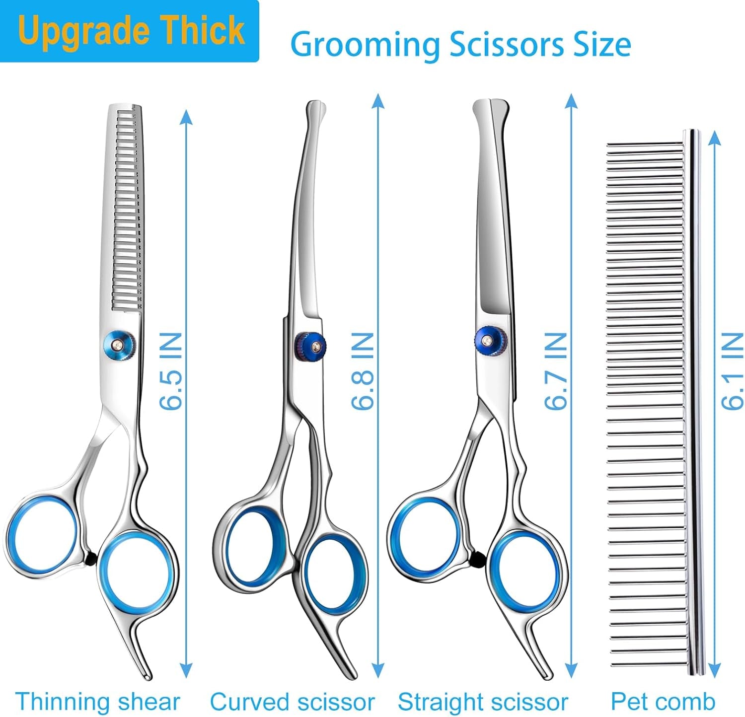 5-in-1-upgraded-thicken-dog-grooming-scissors-professional-dog-scissors-for-grooming-with-safety-round-tips-lengnoyp-stainless-steel-thinning-shears-pet-cat-shears-for-grooming-kit