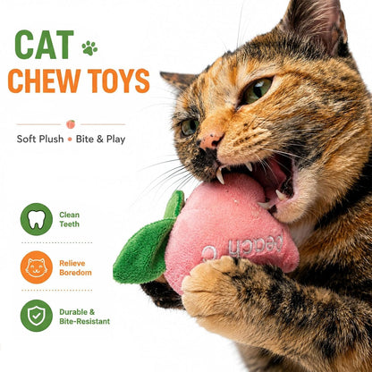 Cat Toys, Interactive Cat Toy for Indoor Cats, Soft and Durable Crinkle Sound Catnip Toys, Catnip Filled Mouse Cat Teething Chew Toy (Pack of 12) (002, Large)3