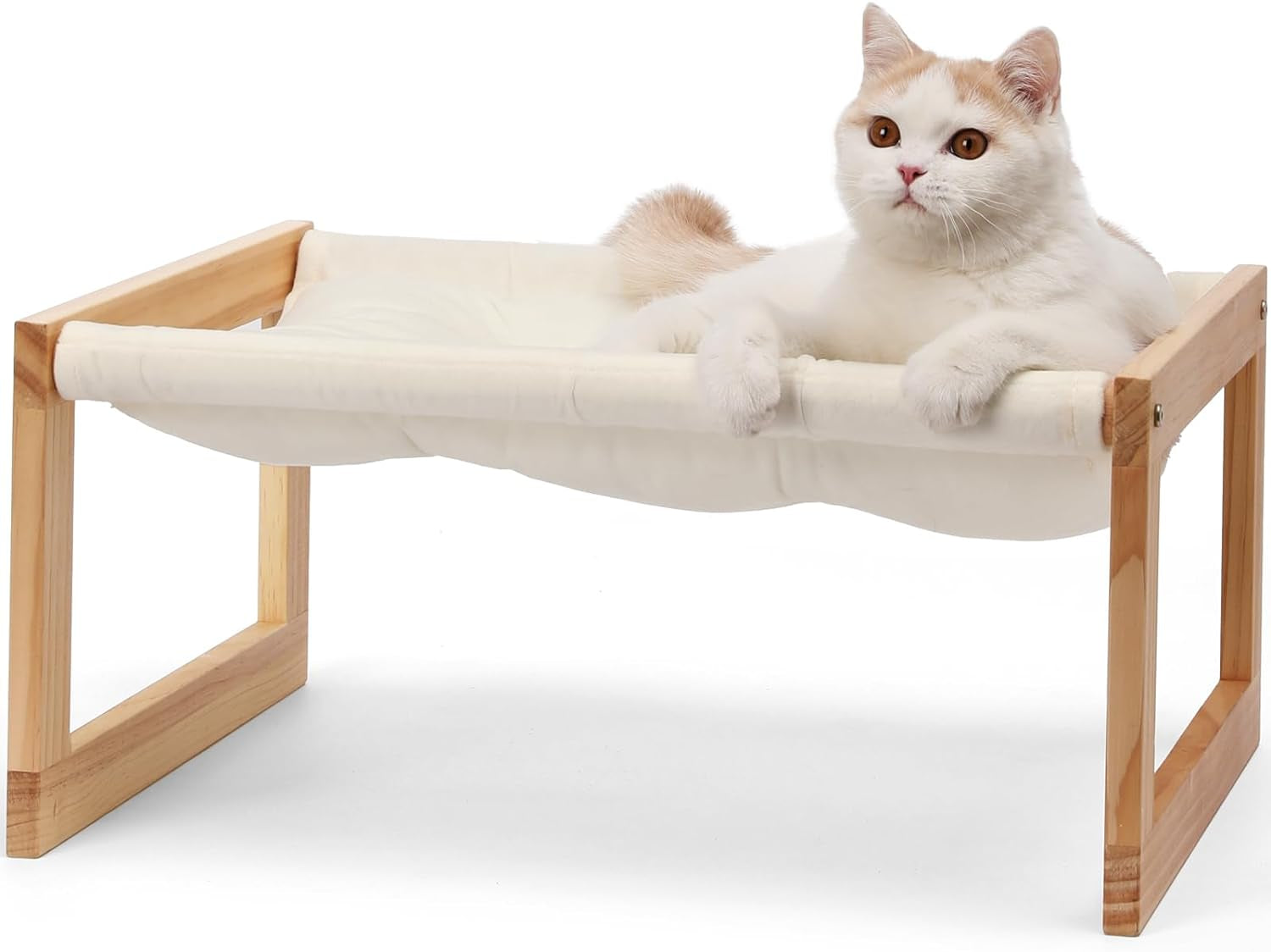 fukumaru-large-cat-hammock-raised-dog-bed-for-indoor-and-outdoor-washable-21-wooden-pet-beds-cozy-velvet-cat-couch-elevated-pet-sofa-for-puppy-bunny-and-small-animal