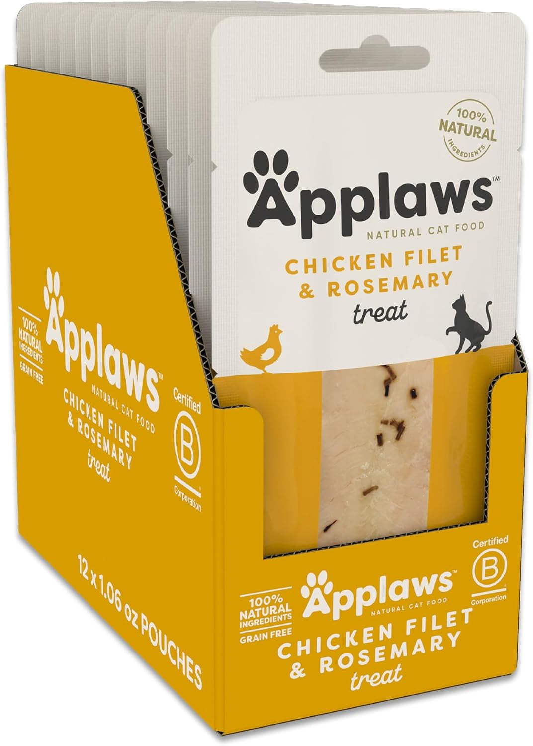 applaws-whole-chicken-filet-with-rosemary-cat-treats-12-pack-1-06-oz-loins-100-natural-high-quality-single-ingredient-grain-free-high-protein-freeze-dried-no-fillers-no-artificial-additives