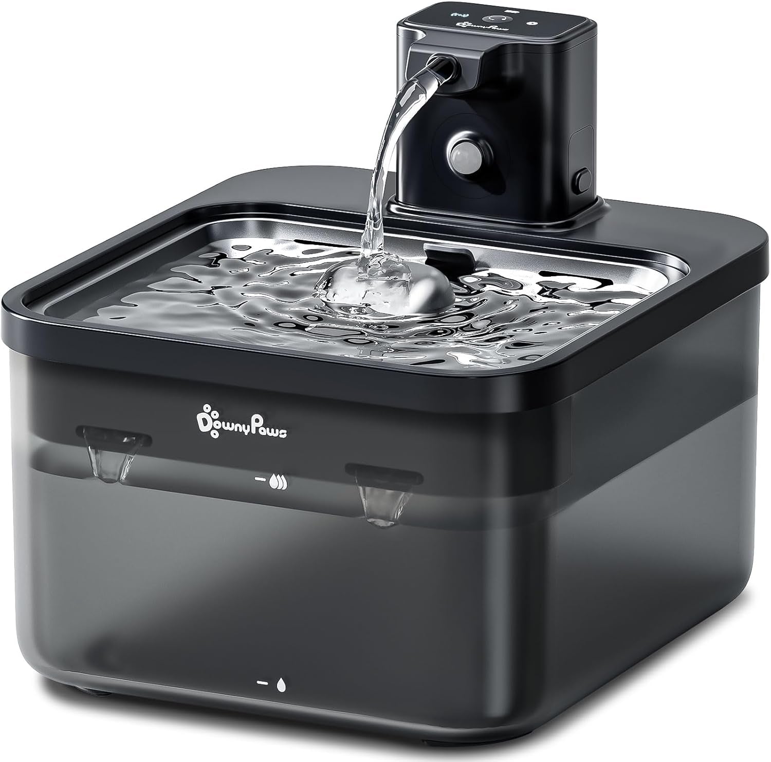downypaws-cat-water-fountain-cordless-pet-fountain-84oz-2-5l-black-wireless-cat-drinking-water-fountains-for-cats-indoor-fursink-battery-operated-motion-sensor-ultra-quiet-pump-bpa-free