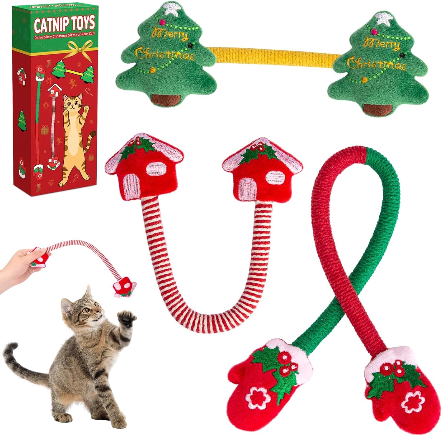 retro-shaw-cat-toys-chew-ropes-with-natural-catnip-23-6-inches-3-pack-safe-teeth-cleaning-string-for-indoor-cats-soft-sisal-material-interactive-fun-cats-nip-kicker