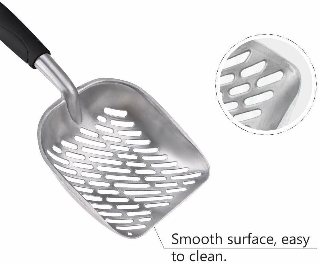 pronoia-strong-cat-litter-scoop-with-reinforced-comfort-handle-metal-poop-sifter-pet-shovel-sifting
