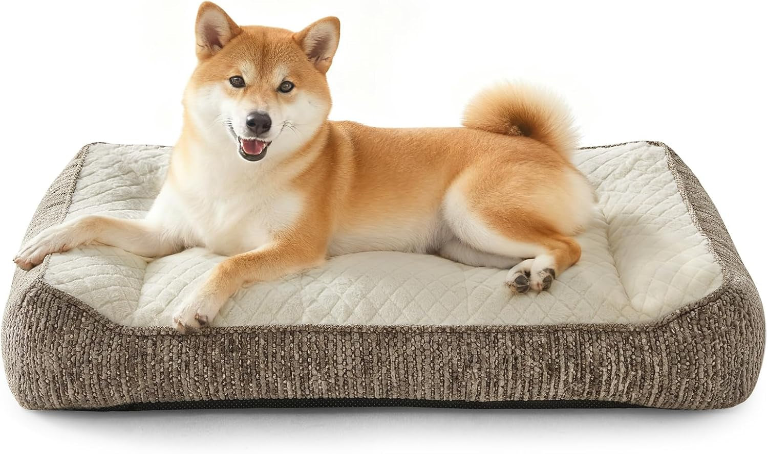 joejoy-xl-orthopedic-dog-bed-for-large-dogs-extra-thick-foam-pet-bed-sofa-bolster-sides-large-sized-dog-couch-bed-with-removable-washable-cover-non-slip-bottom-grey-42x30