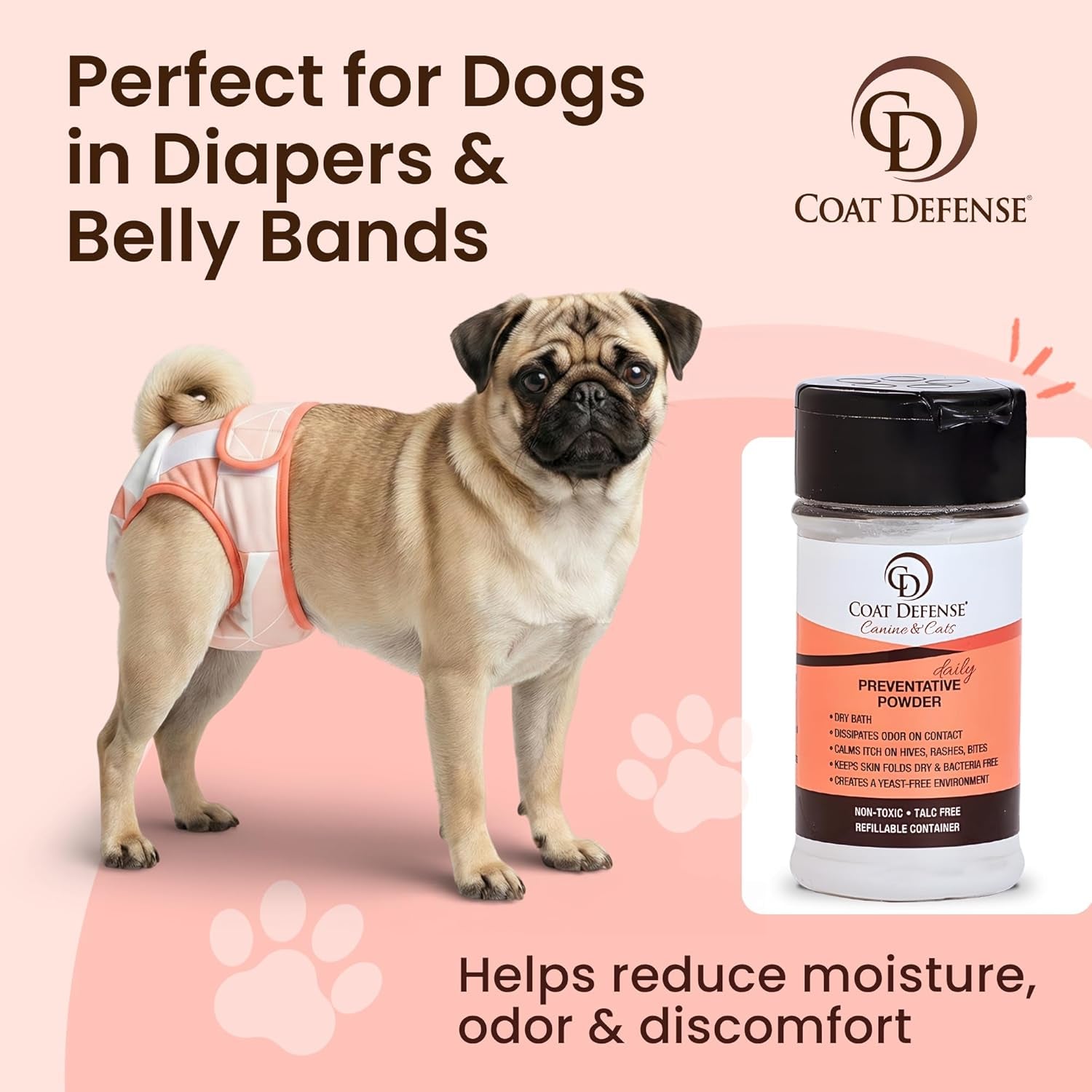coat-defense-daily-preventative-powder-made-in-usa-3-5oz-waterless-dog-shampoo-pet-deodorizer-for-smelly-dogs-provides-anti-itch-relief-dog-dry-shampoo-for-dry-itchy-skin