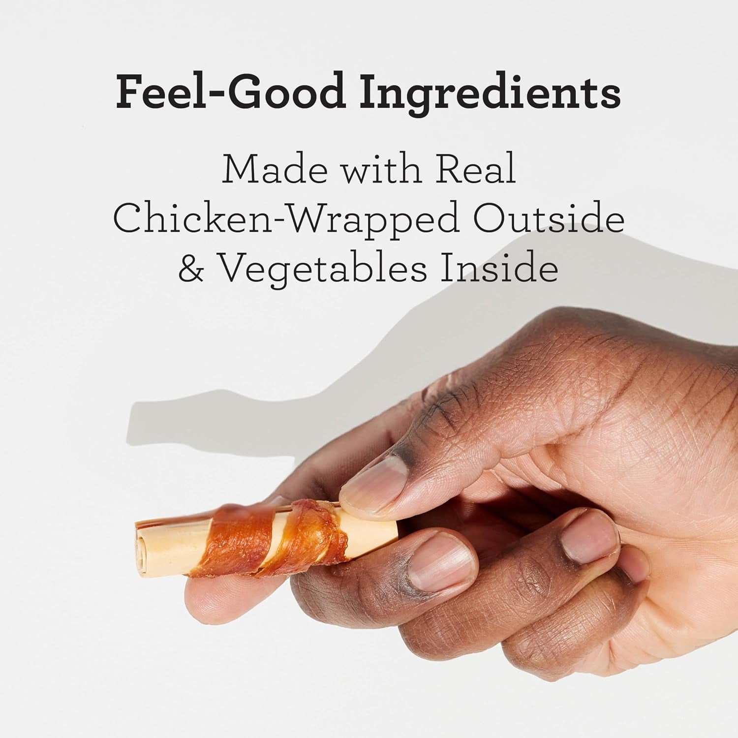 dreambone-chicken-wrapped-mini-stick-dog-treats-daily-rawhide-free-chew-digests-safely-and-completely-with-real-protein-chicken-and-veggies-15-count