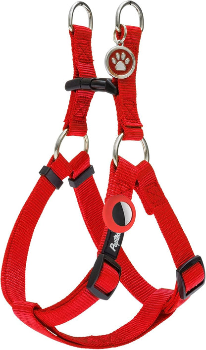 PUPTECK No Pull Dog Harness Soft Adjustable Basic Nylon Step in Puppy Vest Outdoor Walking with ID Tag61
