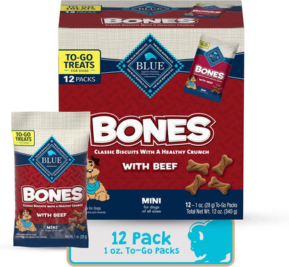 Blue Buffalo Health Bars Pumpkin & Cinnamon Crunchy Dog Biscuits, Oven-Baked with Pumpkin & Natural Ingredients, Healthy Dog Treats with No Artificial Flavors or Preservatives, 16 Oz.17