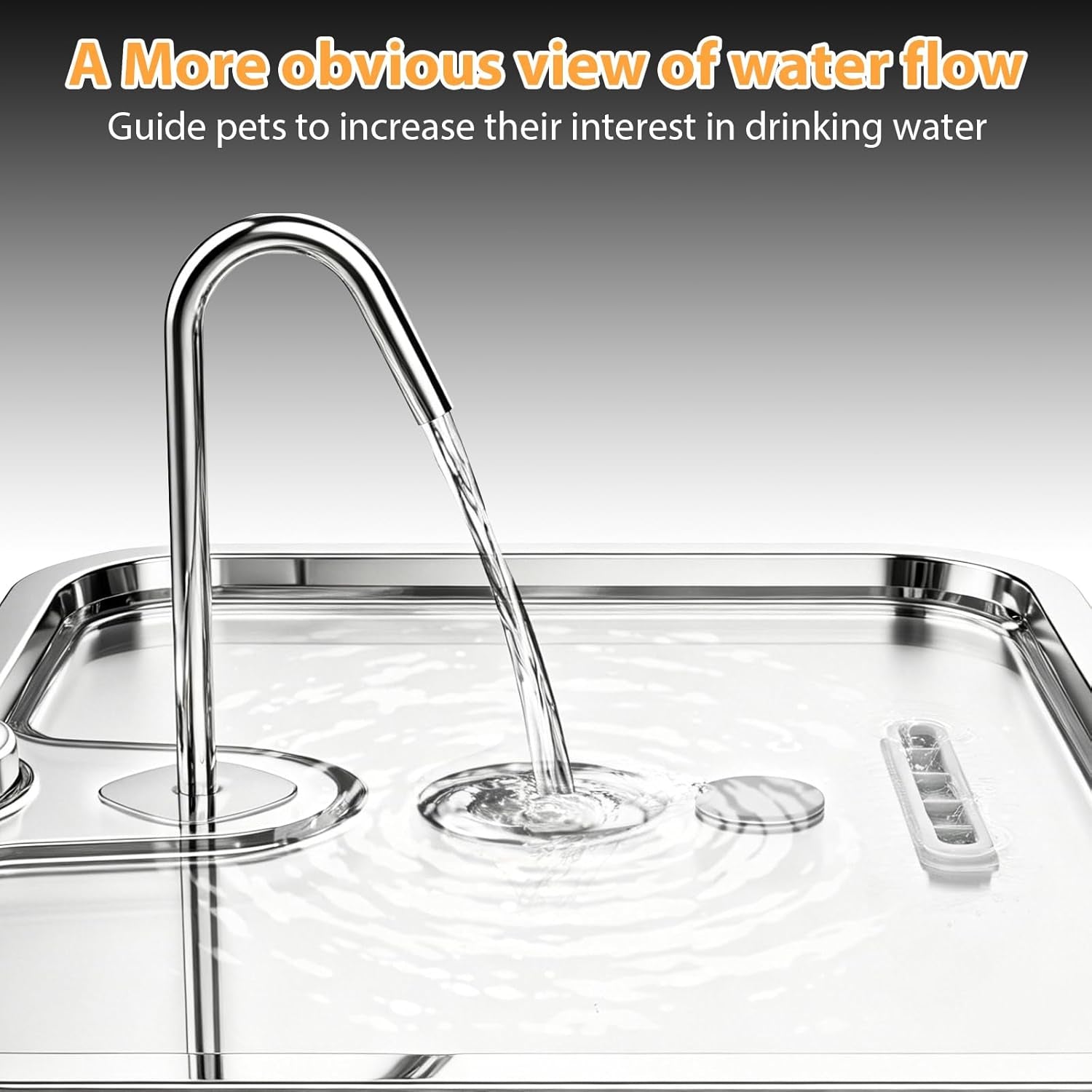 15l-4gal-stainless-steel-dog-water-fountion-pet-fountain-1set-filter-ultra-quiet-extra-large-capacity-5-layer-filtration-system-water-level-window-led-light-visible-faucet-style-spout